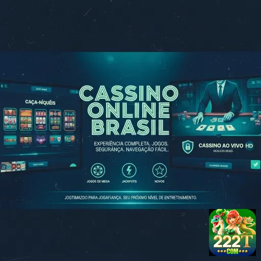 Ilustração de Aproveite o aplicativo 222t para cassino com recursos avançados