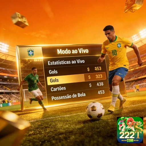 Ilustração de Explore Apostas Esportivas com 222t e Odds Altas