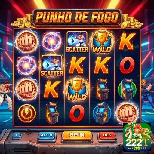 Ilustração de Acesse o cassino online 222t e descubra slots emocionantes